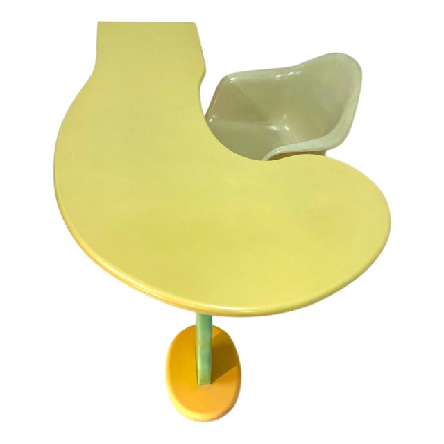 Vintage Sculptural Desk by Laura Fiume, 1980s For Sale