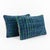 Mid-Century Modern Earthy Wool Lumbar Rug Pillow Cover 16'' X 23'' - Set of Two For Sale - Image 3 of 4