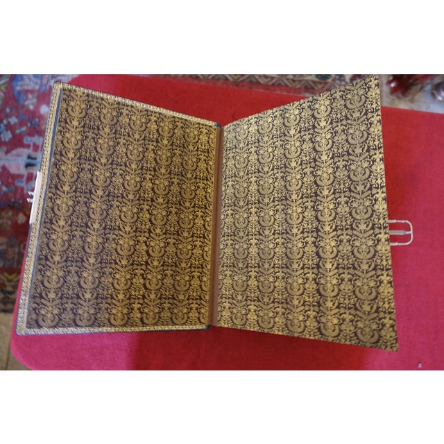 Animal Skin Vintage Leather Album, 1920s For Sale - Image 7 of 8