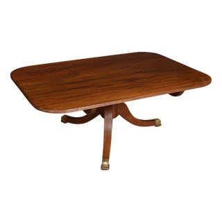 Vintage Mahogany Coffee Table For Sale