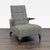 This lounge chair from Ted Boerner Furniture features stylish patterned upholstery and sturdy wooden arms and legs. The...