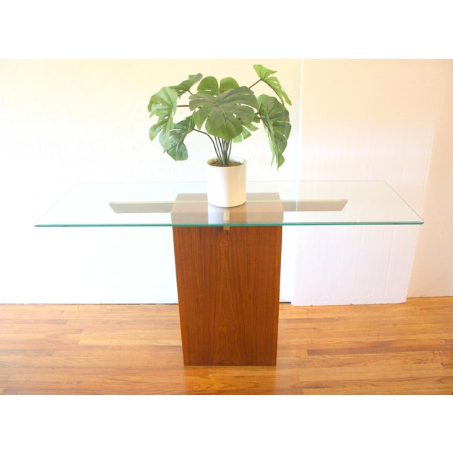 Mid-Century Modern Mid Century Modern Danish Teak Console Table by Trioh Mobler For Sale - Image 3 of 4
