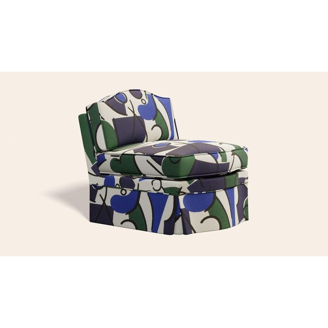 Contemporary Seaweed Felix Slipper Chair by Ceraudo For Sale - Image 3 of 8
