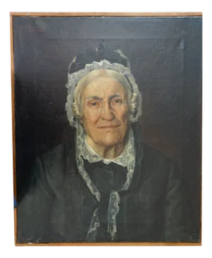 Sallé, Portrait of a Lady, 19th Century, Oil Painting