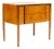 1960s Danish Modern Mid Century Walnut Nightstand Chest — Barney Flagg for Drexel Parallel For Sale