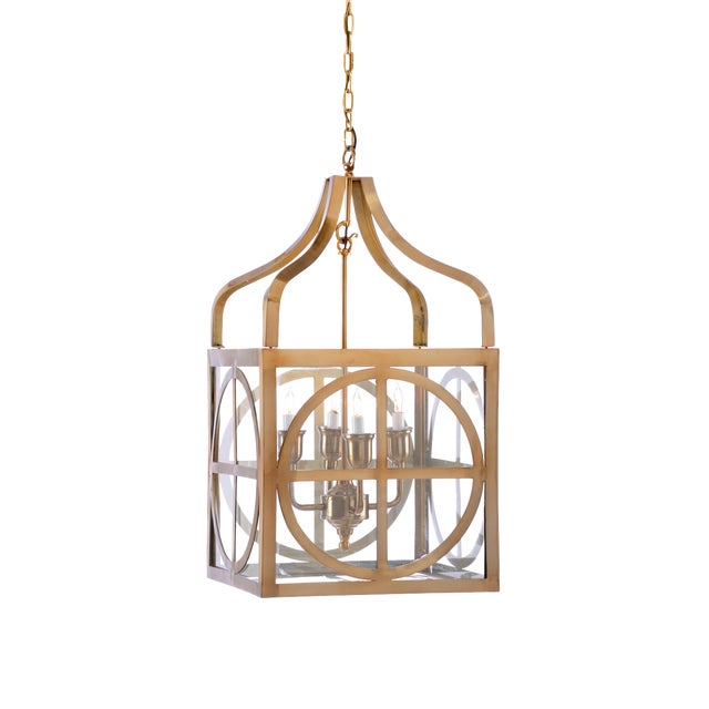 Wildwood Sherman Brass Lantern For Sale