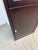 Tall Wood Display Cabinet With Glass Door and Lower Storage For Sale - Image 11 of 12