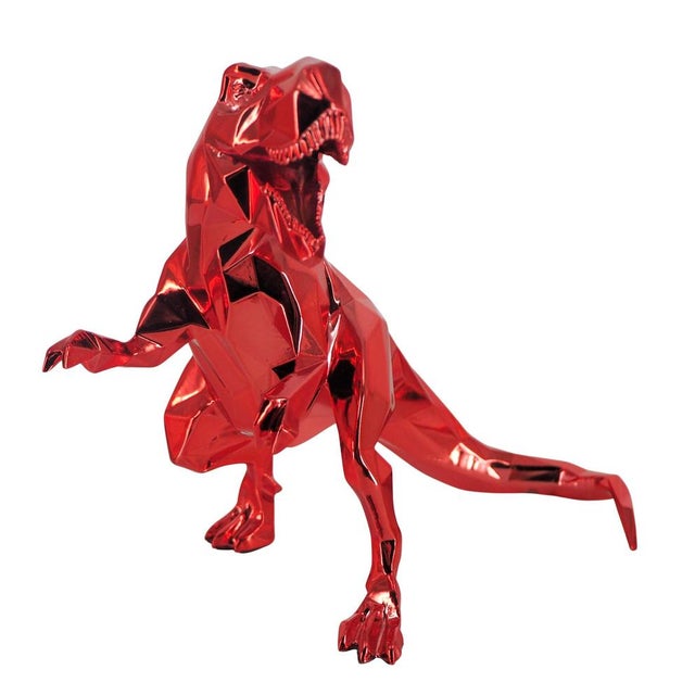 Red Resin T Rex from Richard Orlinski For Sale - Image 11 of 11
