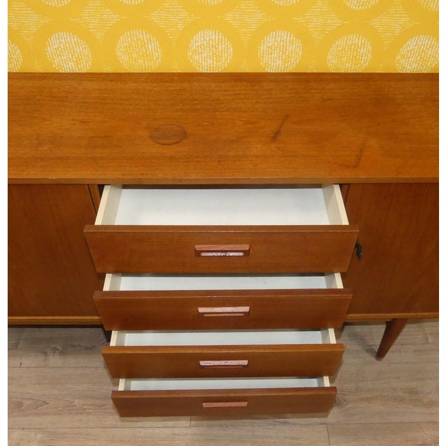 Mid-Century Danish Teak Sideboard, 1960s For Sale - Image 9 of 16