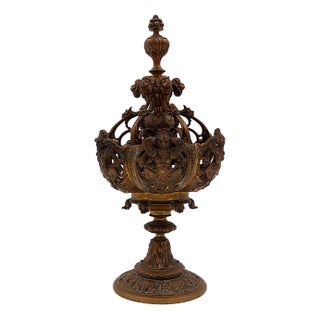 Mid-Century Bronze Decorative Object For Sale