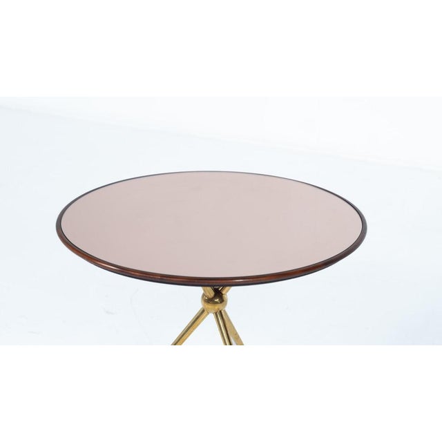Tripod Side Table attributed to Osvaldo Borsani for Arredamenti Borsani, Italy, 1950s For Sale - Image 6 of 13