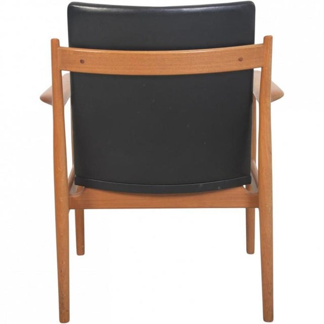 Black Model 431 Lounge Chair by Arne Vodder, 1970s For Sale - Image 8 of 16