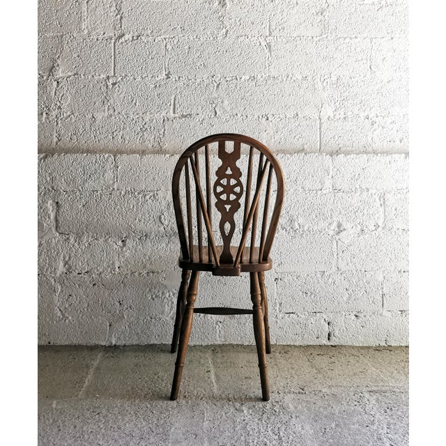 1920s Antique Windsor Dining Chairs, 1920s, Set of 4 For Sale - Image 5 of 17