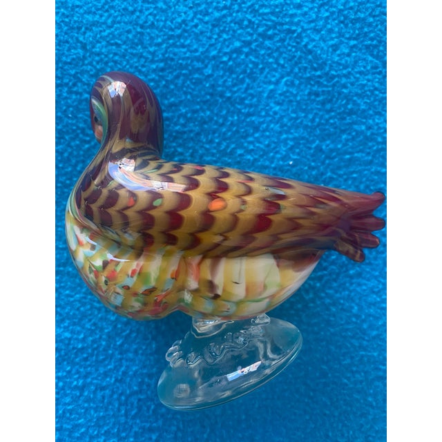 La Tour d'Argent Murano Glass Duck For Sale - Image 9 of 9