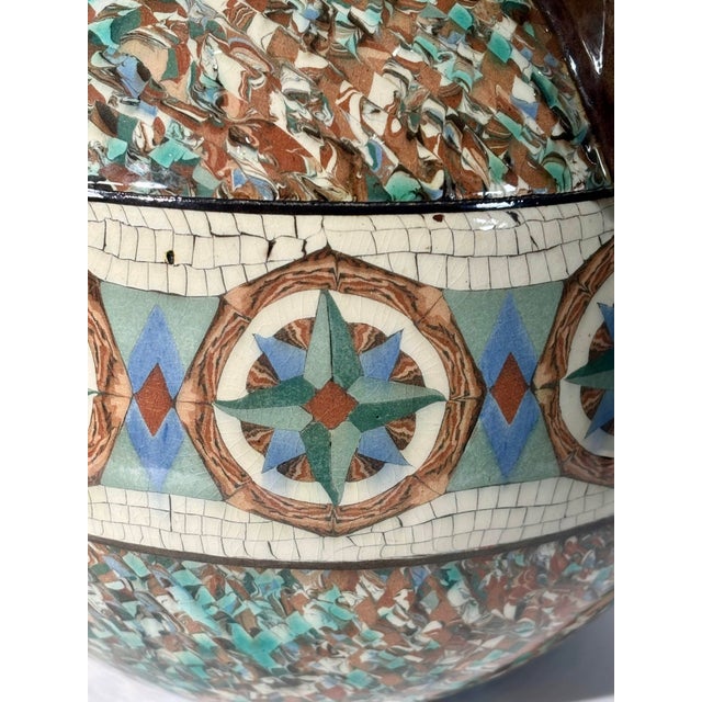 Monumental Vase by Jean Gerbino, Vallauris, France, 1950s For Sale - Image 4 of 12