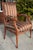 Pair of Antique 19c Louis XVI Carved Walnut Arm Chairs For Sale - Image 4 of 6
