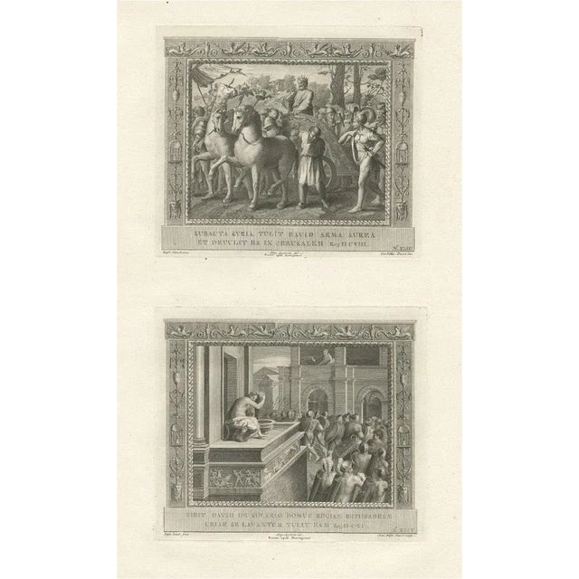 Paper King David, 1850, Paper For Sale - Image 7 of 7