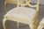 Cream Lacquered Beech Dining Chairs with Upholstered Seats by Mario Sabot, Italy, Set of 4, in Very Good conditions....