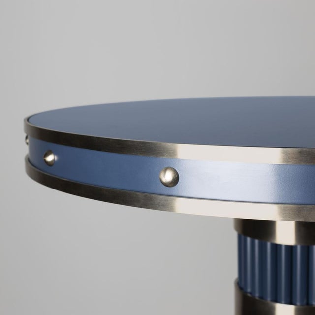 Metal Willis Bar Table by Porus Studio For Sale - Image 7 of 9