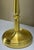 Pair of Ralph Lauren Polished Brass Buffet Lamps W/ Linen Bell Shades For Sale In Chicago - Image 6 of 8