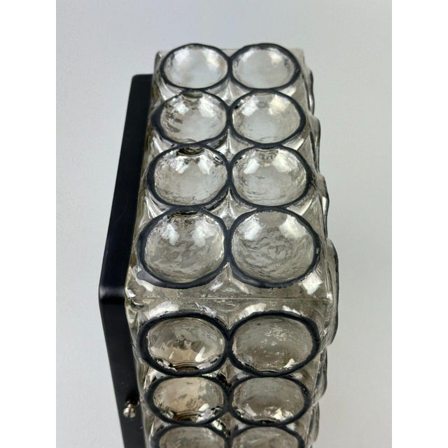 Ceiling Lamp in Glass & Metal from Glashütte Limburg, 1970s For Sale - Image 16 of 18