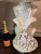 Serge Roche Mid 20th C. Hollywood Regency Serge Roche Style Italian Blanc De Chine Porcelain Ostrich Feather Lamp For Sale - Image 4 of 13