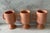 Mid 20th Century Set of 6 Vintage Peach Pedestal Coffee Mugs For Sale - Image 5 of 8