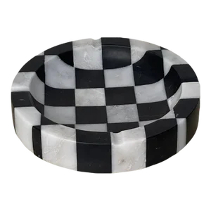 Marble Chess Ashtray Bowl