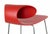 Red Maxima Stools by William Sawaya and Paolo Moroni, Italy, 1990s, Set of 7 For Sale - Image 3 of 9