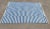 Handmade Cotton Striped Rug, Up Down Stripe Blue and White - 12'x15' For Sale - Image 9 of 11