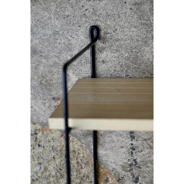 Mid-Century Modern Scandinavian String Shelf, 1950s For Sale - Image 9 of 11