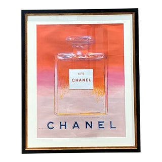 Vintage Andy Warhol for Chanel Number 5 For Sale