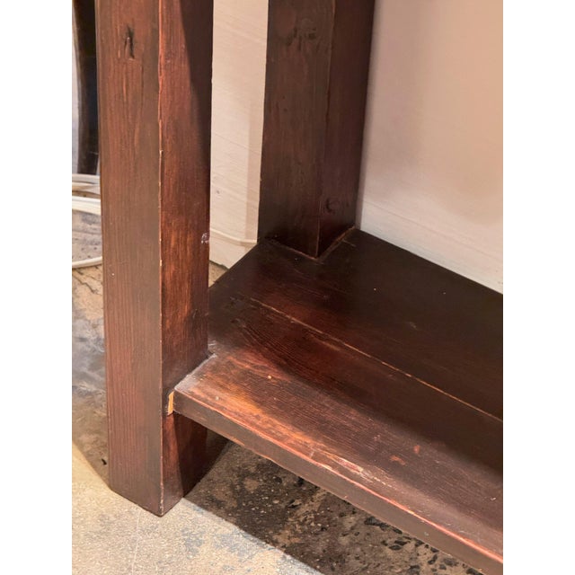 Brown 19th Century Cabinet on Stand For Sale - Image 8 of 13