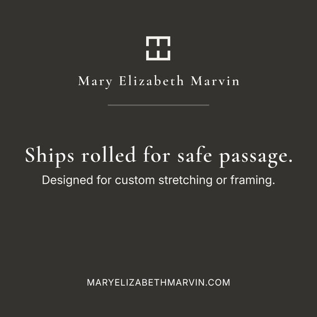 2020s Open Door Policy — Contemporary Meditative Abstract by Mary Elizabeth Marvin For Sale - Image 5 of 5