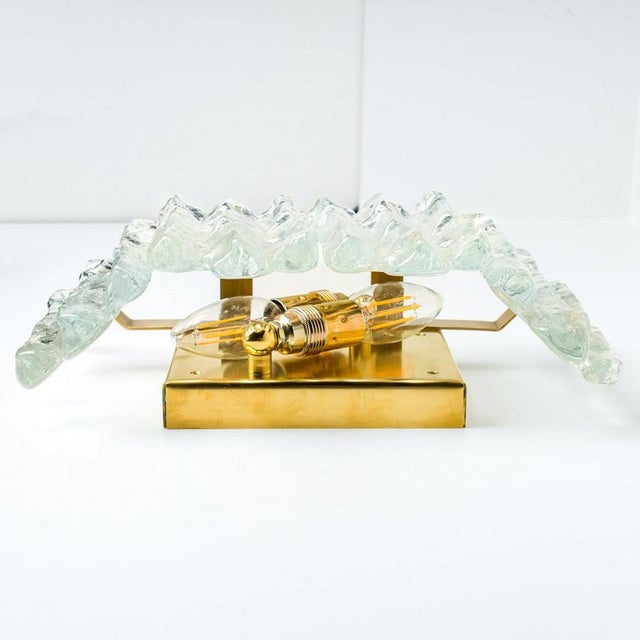 Large Wall Sconces attributed to J.T. Kalmar, Austria, 1970s, Set of 2 For Sale - Image 12 of 15