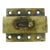 Antique 1900s Brass Door Lock For Sale
