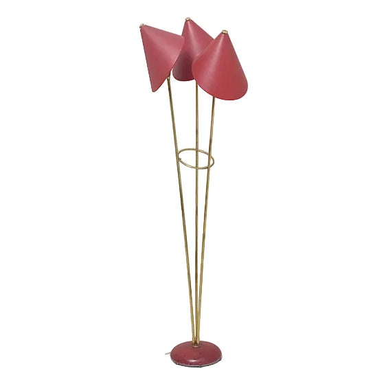 Vintage Lamp in Iron, 1950s For Sale