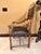 Brown Vintage Renaissance Revival Carved Wood and Embossed Leather Armchairs – A Pair For Sale - Image 8 of 11