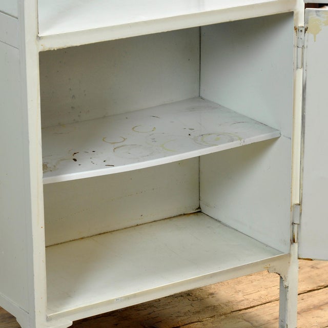 1970s Vintage Medical Cabinet in Glass and Iron, 1970s For Sale - Image 5 of 12