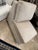 Off-white Rene Cazares Armless Chair For Sale - Image 8 of 9