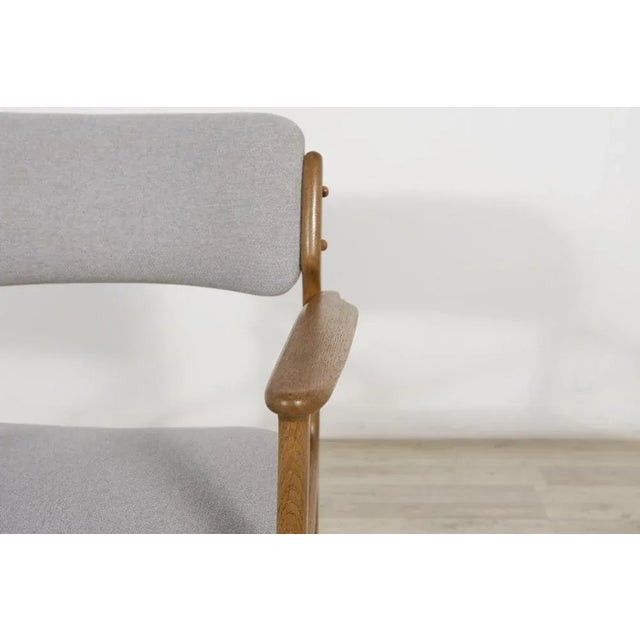 Oak Model 49 Dining Chairs by Erik Buch for Odense Maskinnedkeri O.D. Furniture, 1960s, Set of 6 For Sale - Image 12 of 18