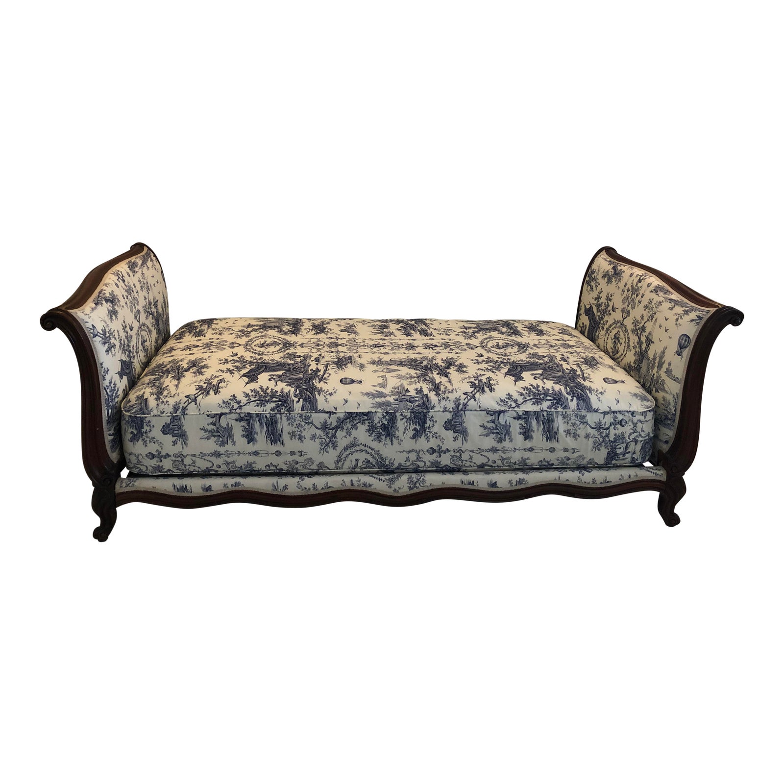 19th Century Antique French Country Daybed Chairish