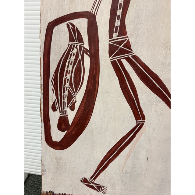 Art Aboriginal Bark Painting For Sale - Image 10 of 12