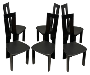 Chairs in the style of Pietro Costantini, 1970s, Set of 6