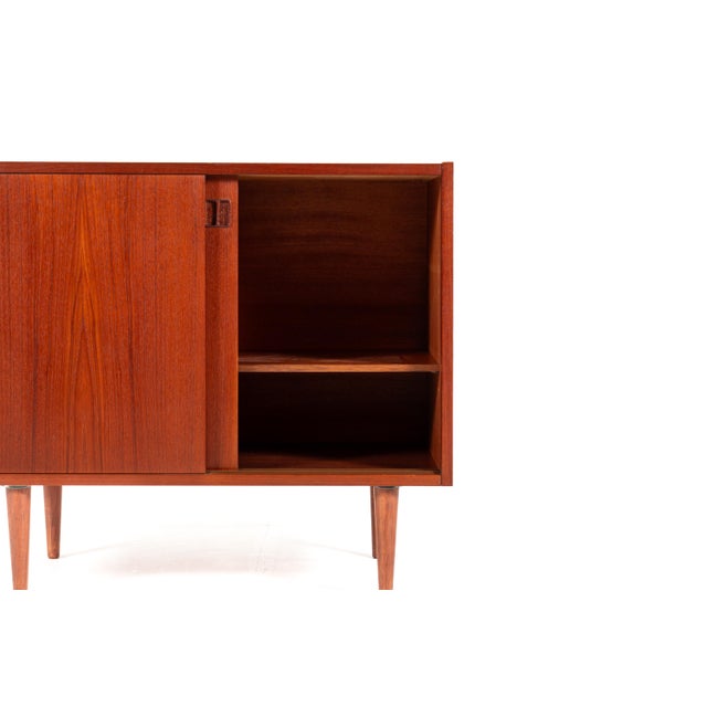 Brown Vintage Danish Teak Cabinet from Sejling Skabe, 1960s For Sale - Image 8 of 17