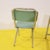 Children's Metal School Desk with Laminated Green Chair, Set of 2 For Sale - Image 9 of 10