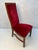 Mid-Century Modern Mid 20th Century Set of Eight Burgundy Mid-Century Dining Chairs by Stanley For Sale - Image 3 of 15