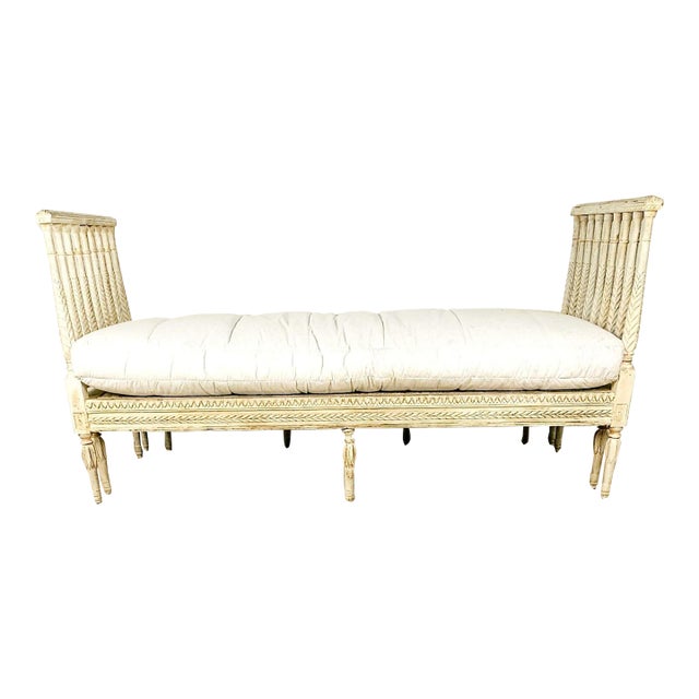 Swedish Gustavian Style Day Bed, Circa 1900 For Sale