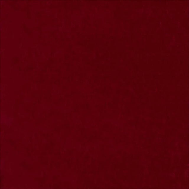 Zoffany Curzon Fabric in Crimson - a Sample For Sale