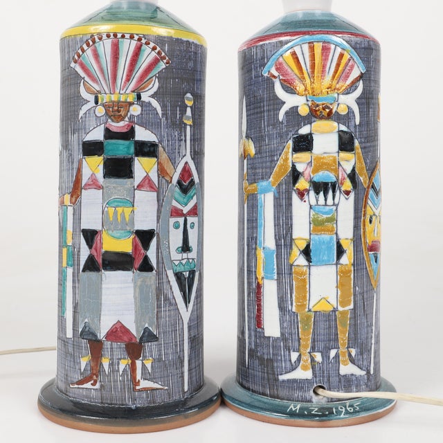 Lamps by Marian Zawadski for Tilgmans, Sweden, 1965, Set of 2 For Sale - Image 10 of 10